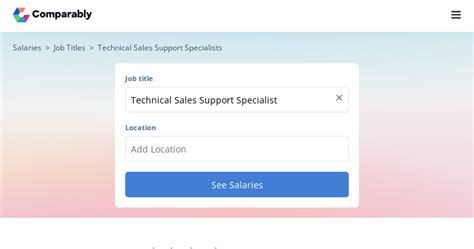 Most Likely Range. . Sales support specialist salary